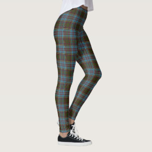 Legging Tartan escocês de Anderson do clã