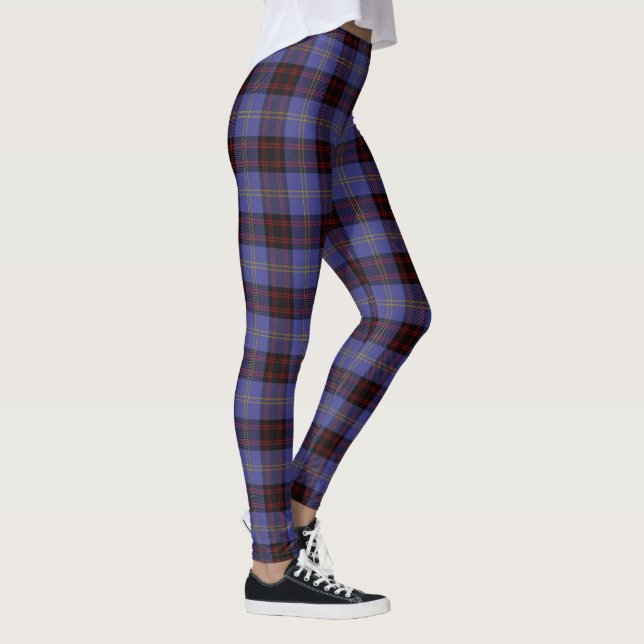 Legging Tartan escocês do Rutherford do clã (Direita)