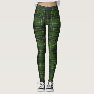 Legging Tartan verde