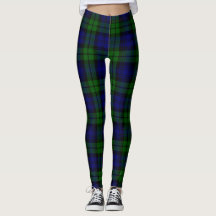 Tartan Verde e marinho