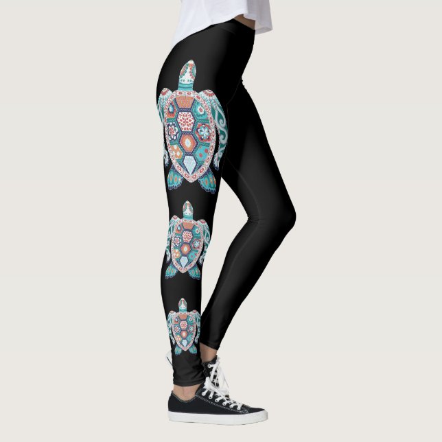 Legging Tartaruga de mar (Direita)