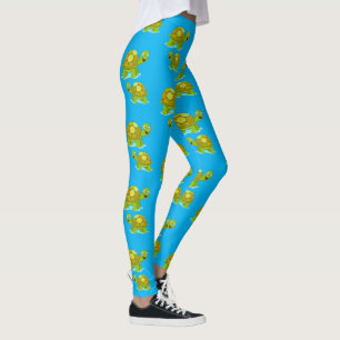 Legging tartarugas-de-cola