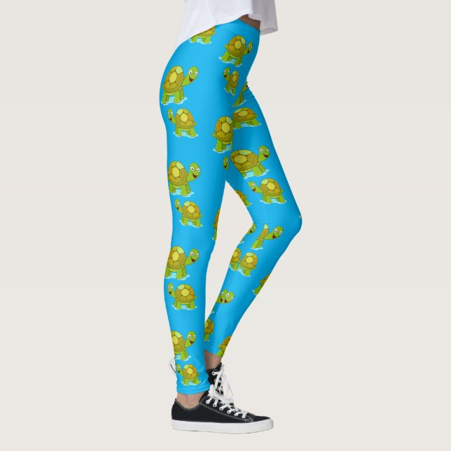 Legging tartarugas-de-cola (Direita)