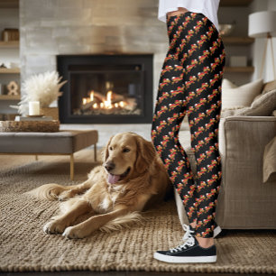 Legging Tatuagem de Pai Vermelho da Mãe