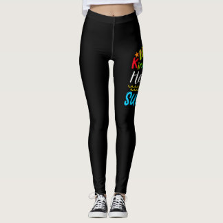 Legging Tchau Jardim de Infância Olá Verão