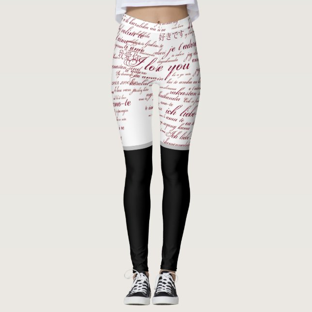 Legging Te amo (Frente)