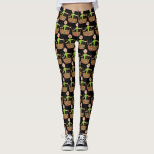 Legging Tecelagem do cesto