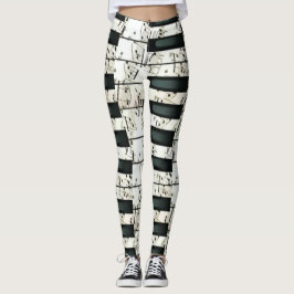 Legging Teclas de piano