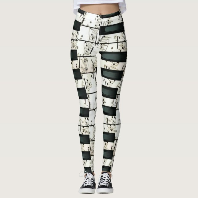 Legging Teclas de piano  (Frente)
