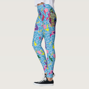 Legging Teen Titans Go!   "Girls Girls" Animal Print Logo