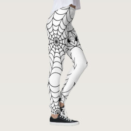 Legging Teia de Aranha Assustadora de Halloween