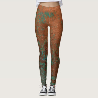 Legging Télica Teal e Cobre