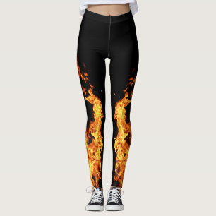 Legging Tema da Chama de Legenda