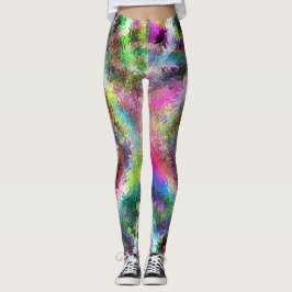 Legging Tempestade de Tinta Dois