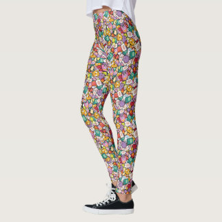 Legging Tempo de Aventura | Padrão de perda de caracteres