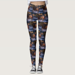 Legging Temporada Festiva de Natal do Bloodhound