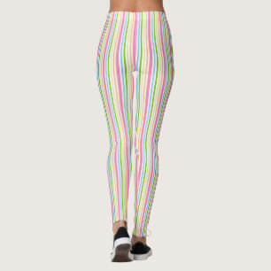 Legging Tendência Cor Verde Amarelo Azul Cor Verde Cor Mod
