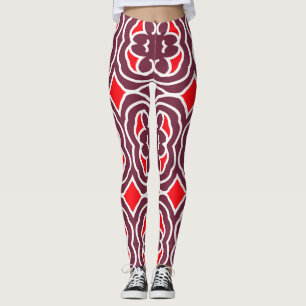 Legging Tendência de multicores moderna "Ratti_Creative_Ar