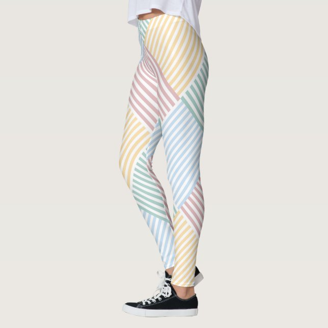 Legging Tendência moderna rosa rosa rosa rosa rosa rosa az (Esquerda)