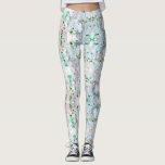 Legging Tendência Vermelha Azul Verde Verde Moderno Elegan<br><div class="desc">Leggings Abstrato de Modelo de Arte Elegante Moderna Verde Azul-Tênue Verde-Tênue Azul-Tênue-Tênue Azul.</div>