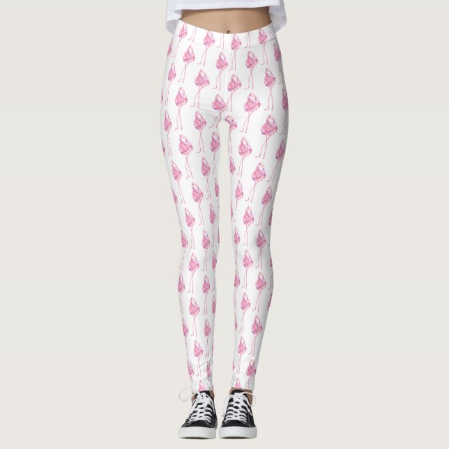 Legging Tender Flamingo Series Design 3 (Frente)