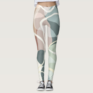 Legging Terra abstrato