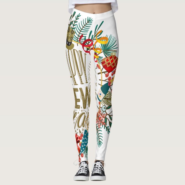 Legging Terra de Ano Novo (Frente)