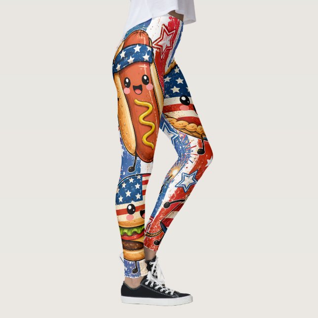 Legging Terra dos Livres, 250 Anos de Liberdade (Direita)