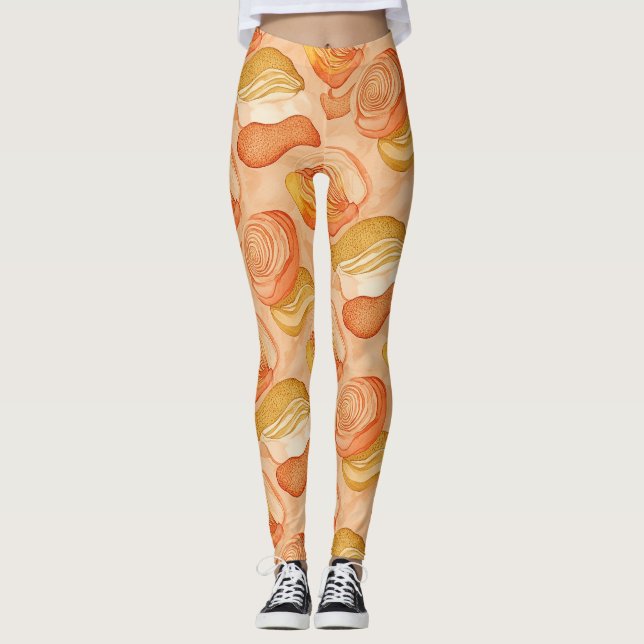 Legging Terra Suave Abstrato (6) (Frente)