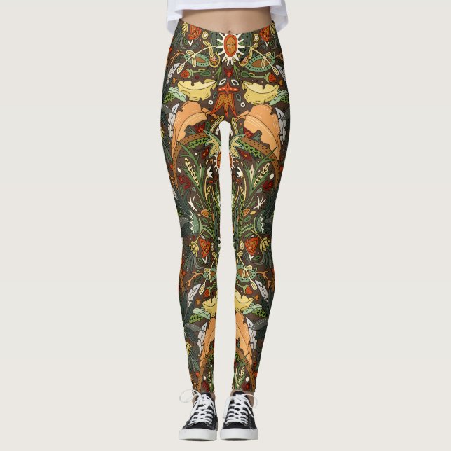 Legging Terra úmida vitoriana (Frente)