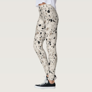 Legging Terrazzo Pattern