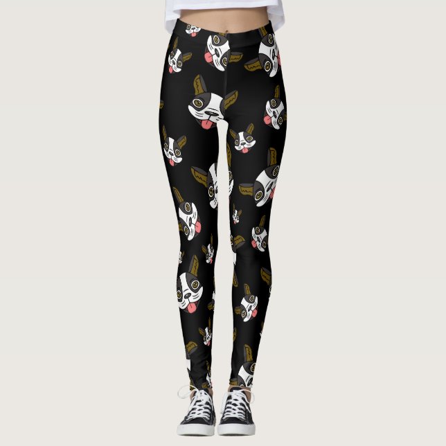 Legging Terrier #15 de Boston (Frente)