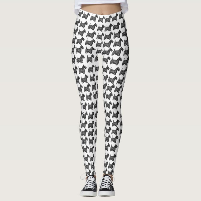 Legging Terriers escoceses (Frente)