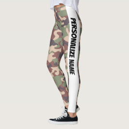 Legging Terthy Brown Camouflage PERSONALIZE