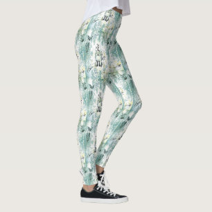 Legging Teste padrão da fábula da uva