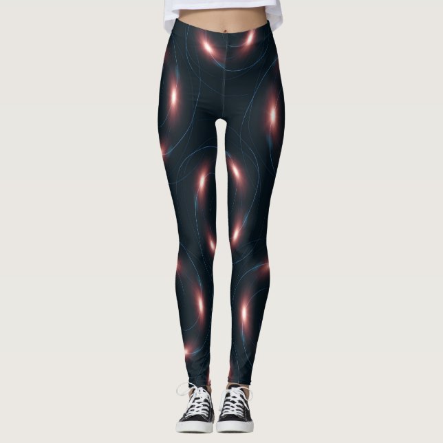 Legging teste padrão da galáxia (Frente)