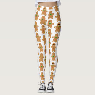 Legging Teste padrão do homem de pão-de-espécie
