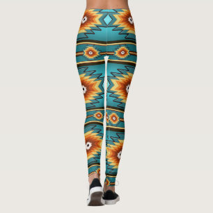 Legging teste padrão do sudoeste