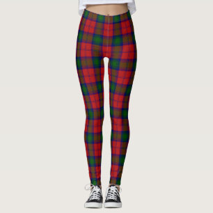 Legging Teste padrão escocês do Kilt da xadrez de Tartan