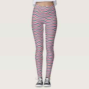 Legging Teste padrão listrado 2