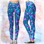 Legging Teto de confete roxo, cor-de-rosa, turquesa, a fri<br><div class="desc">Seja um tensor nessas pernas super atordoantes de azul-turquesa cintilante, azul-turquesa, roxo, cor-de-rosa, em um fundo azul-lacrimejante! Trabalhe, faça recados, ou apenas saia. Tão único, você nunca terá que se preocupar com nenhum imitador! Adicione um topo preto sólido para o máximo em sofisticação casual. Eu também ofereço personalização em qualquer...</div>