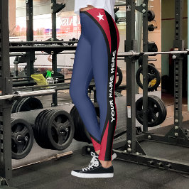 Legging Texas Flag