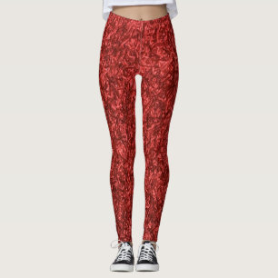 Legging Têxtil Abstrato