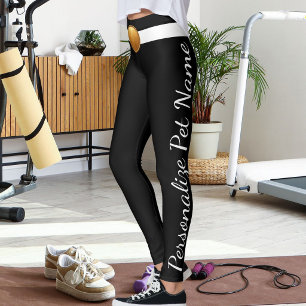 Legging Texto de Roteiro Personalizado para Amantes de Ani