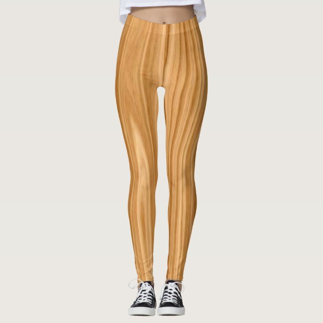 Legging Texto em madeira Fundo Design-35455 (Frente)
