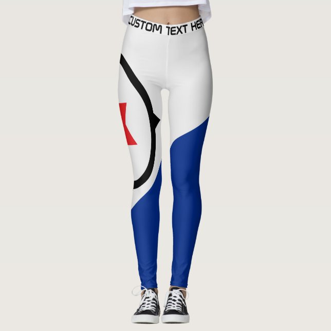Legging Texto Personalizado Holanda Futebol (Frente)