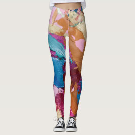 Legging Textura5 de la obra Piña "filtro dramático cálido