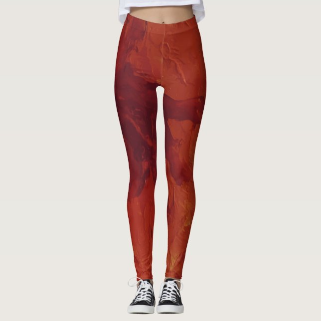 Legging Textura #13 de la obra Nuit "Filtro dramático frío (Frente)