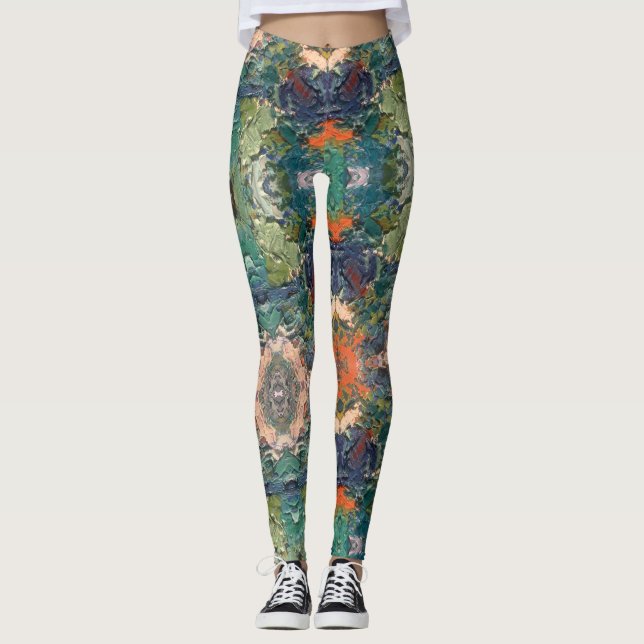 Legging Textura #1 de la obra Viendo a travez de los ojos (Frente)