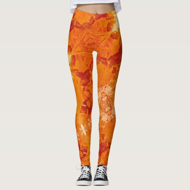 Legging Textura #26 de la obra Nuit (Frente)